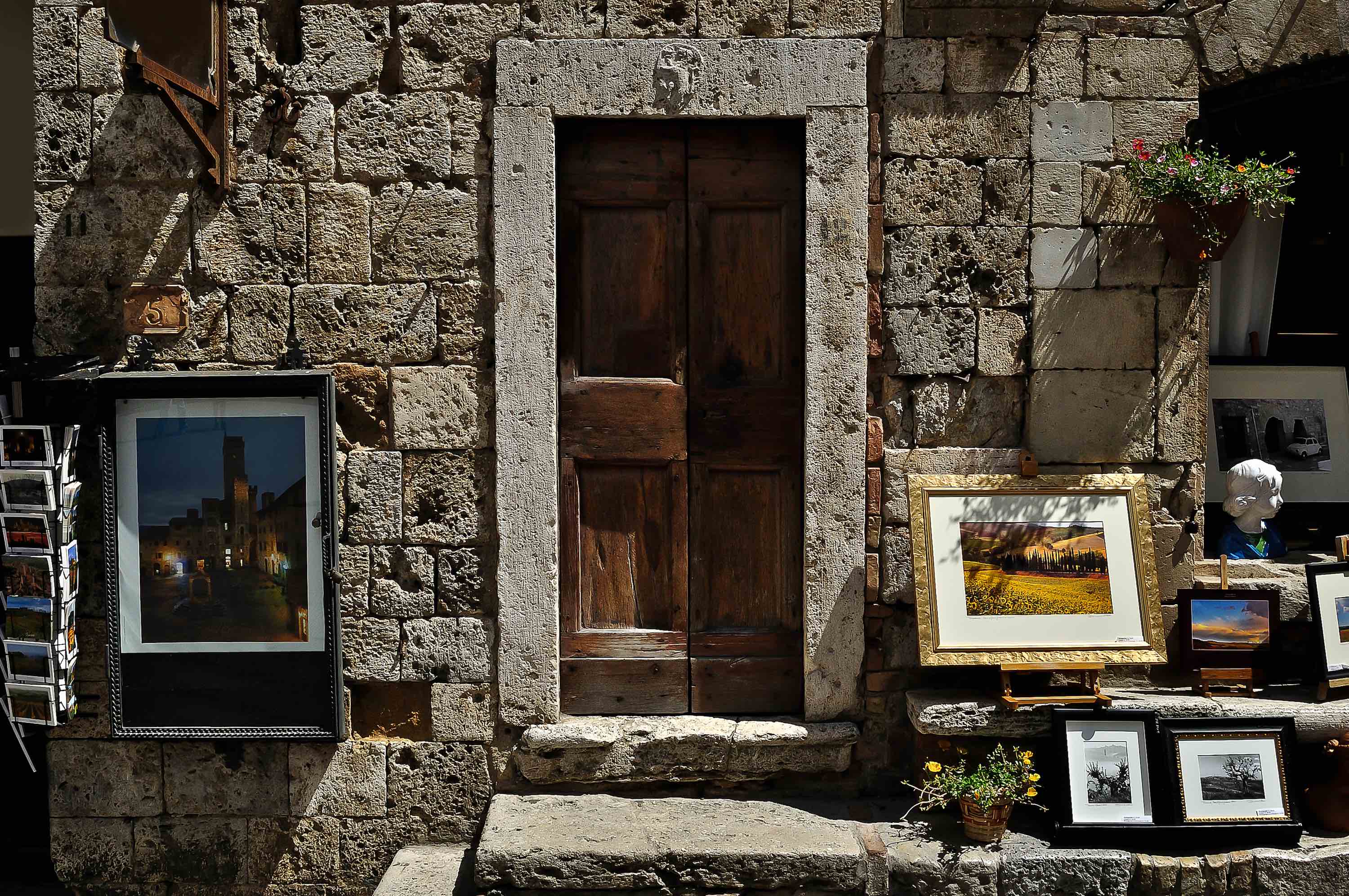 San Gimignano art souvenir shop