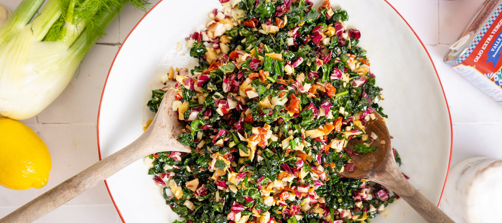 Italian Chopped Kale Salad