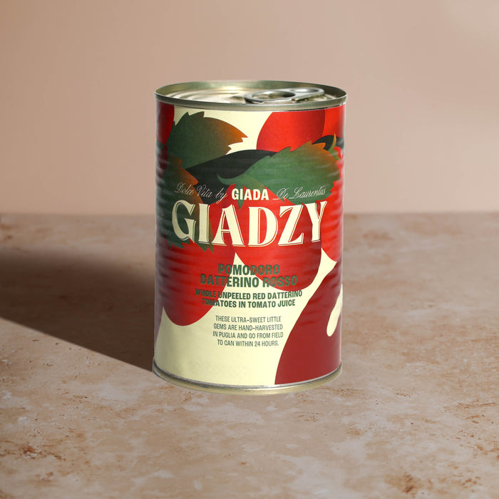 Whole Unpeeled Red Datterini Tomatoes