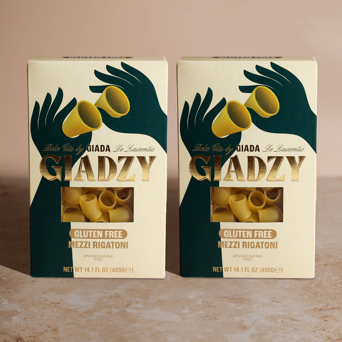 2-Pack Gluten-Free Mezzi Rigatoni Pasta