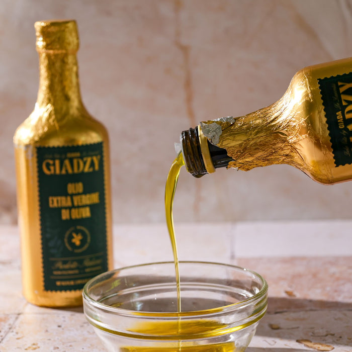 Gold-Wrapped Olive Oil by Giadzy