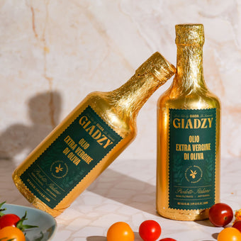 Gold-Wrapped Olive Oil by Giadzy