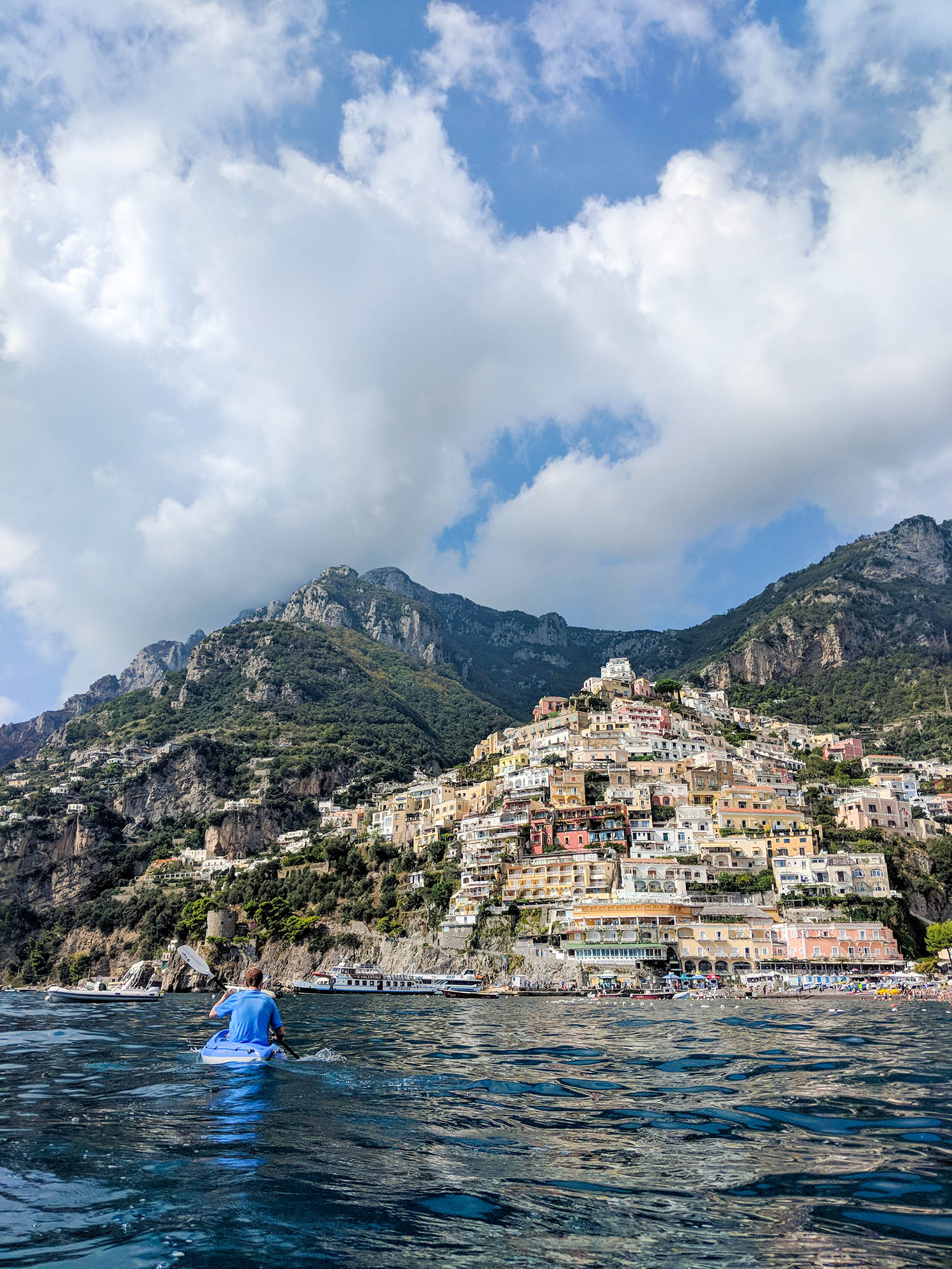 Kayak rental in Positano Italy