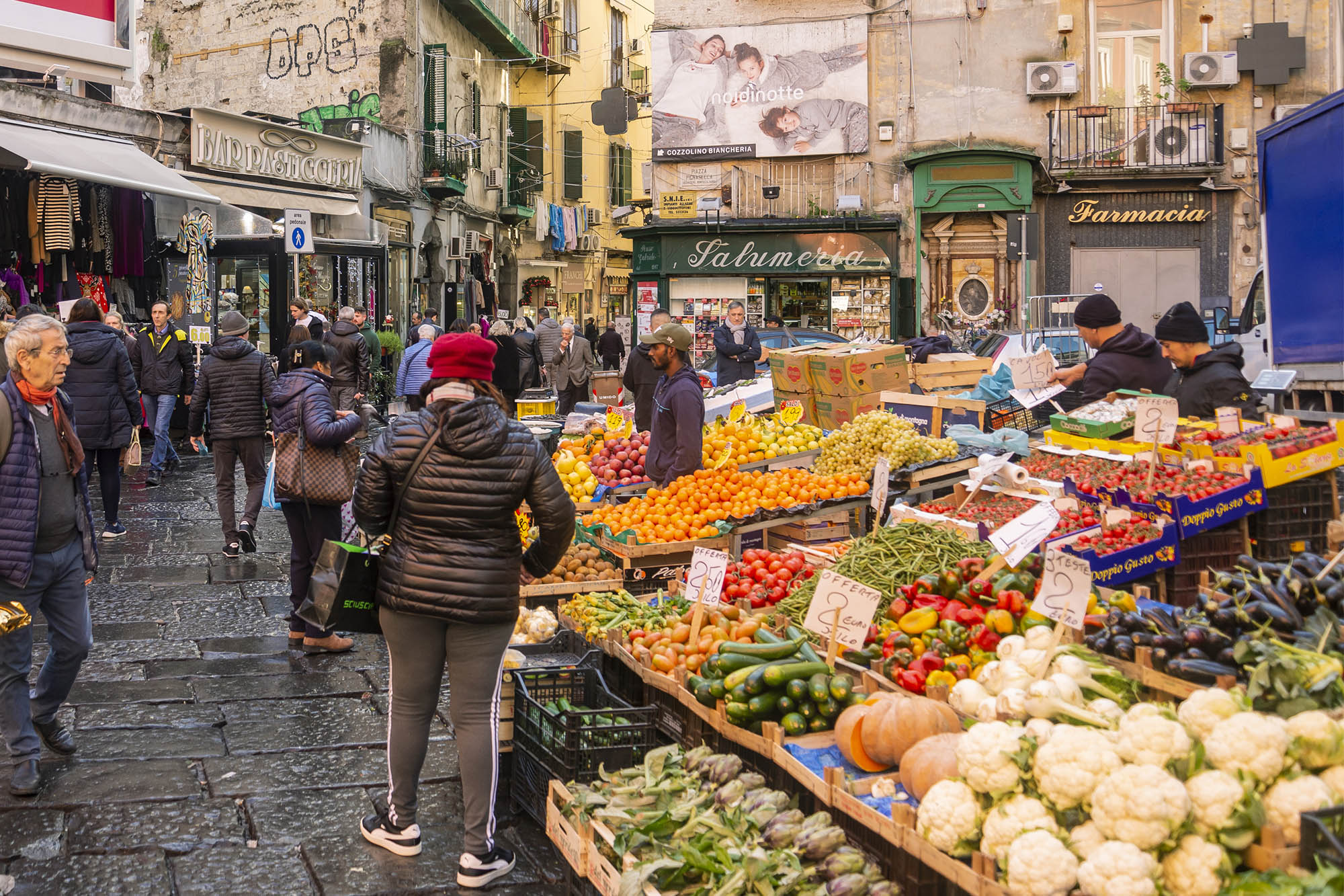 Mercato Della Pignasecca Naples Market