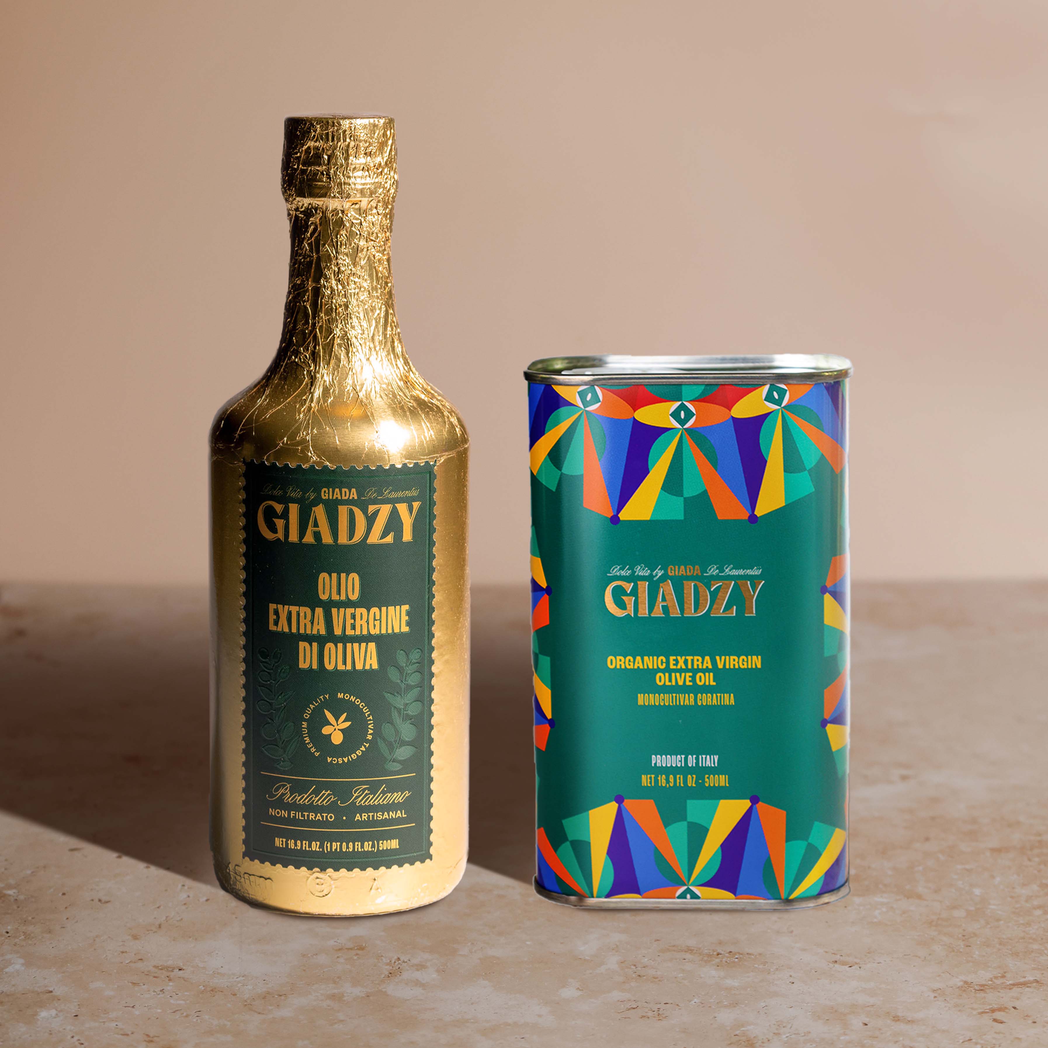 Italian Olive Oil Collection Box by Giadzy