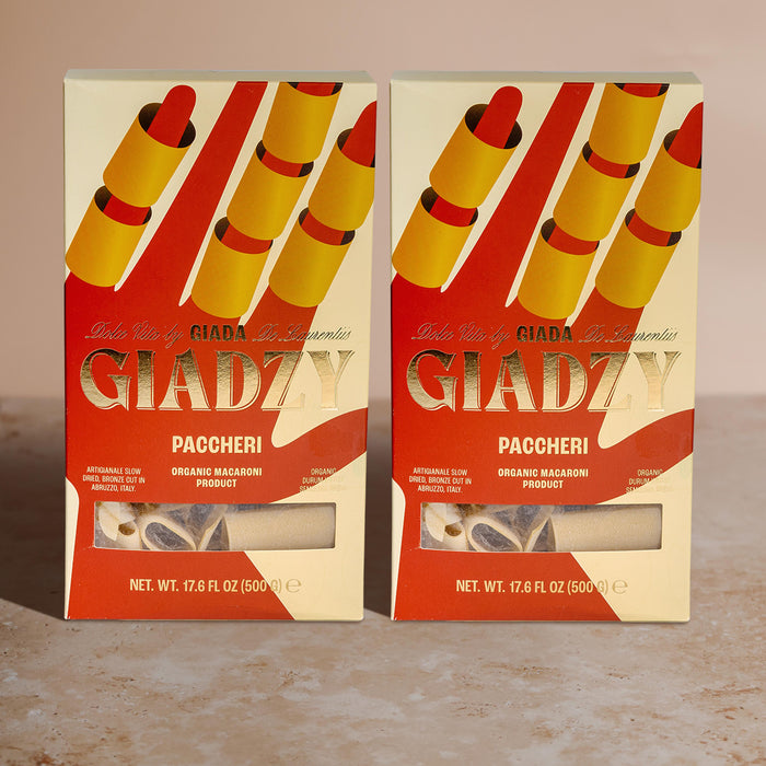 2-Pack Organic Paccheri Pasta