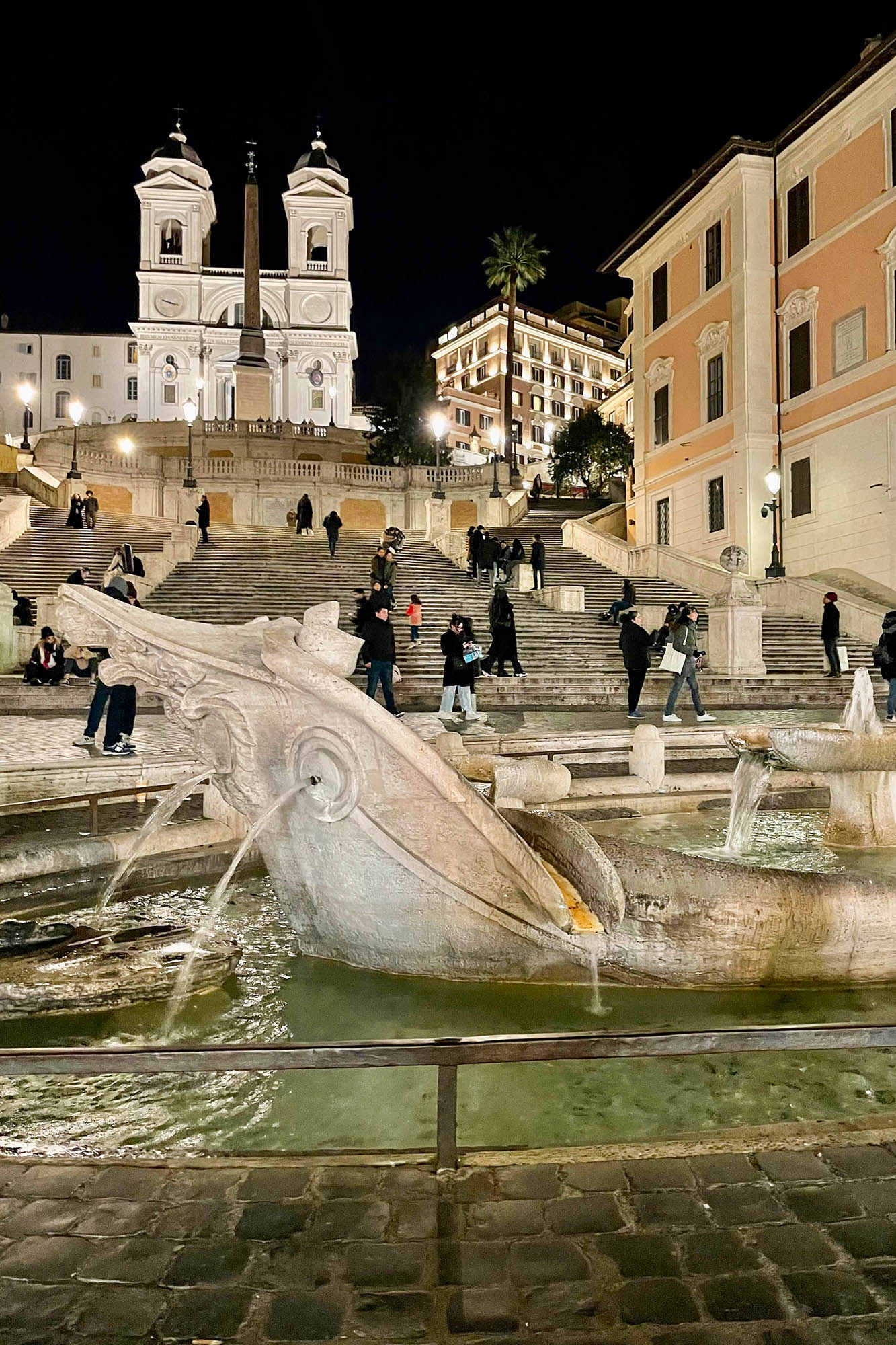 Piazza di Spagna and Spanish Steps Rome Italy