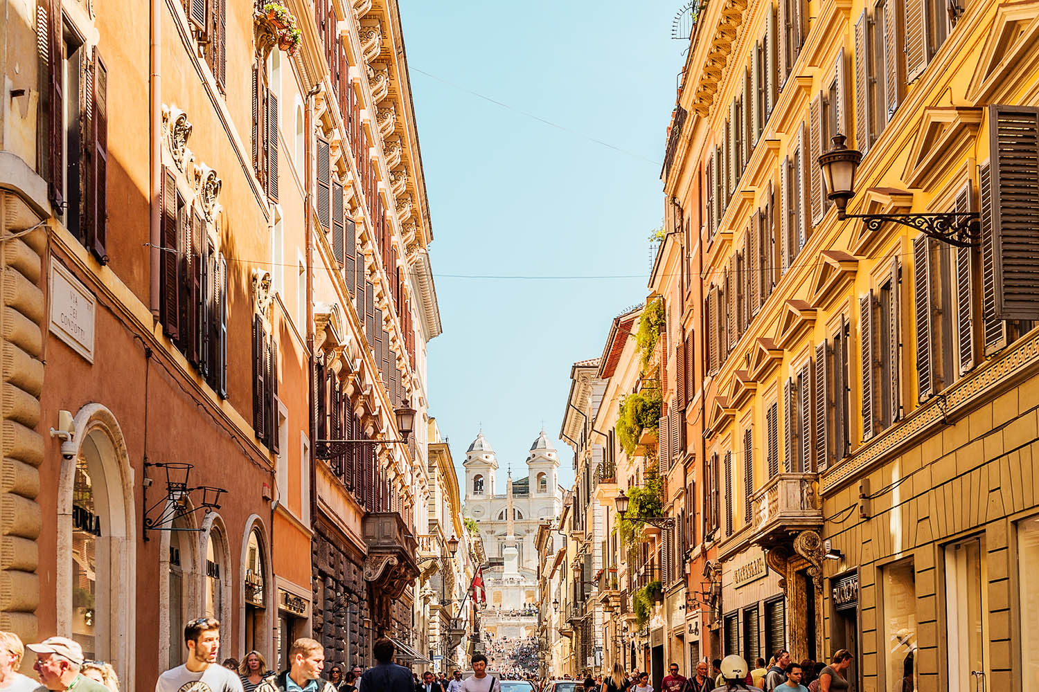 Rome Italy Via dei Condotti