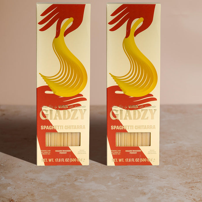 2-Pack Organic Spaghetti Chitarra Pasta