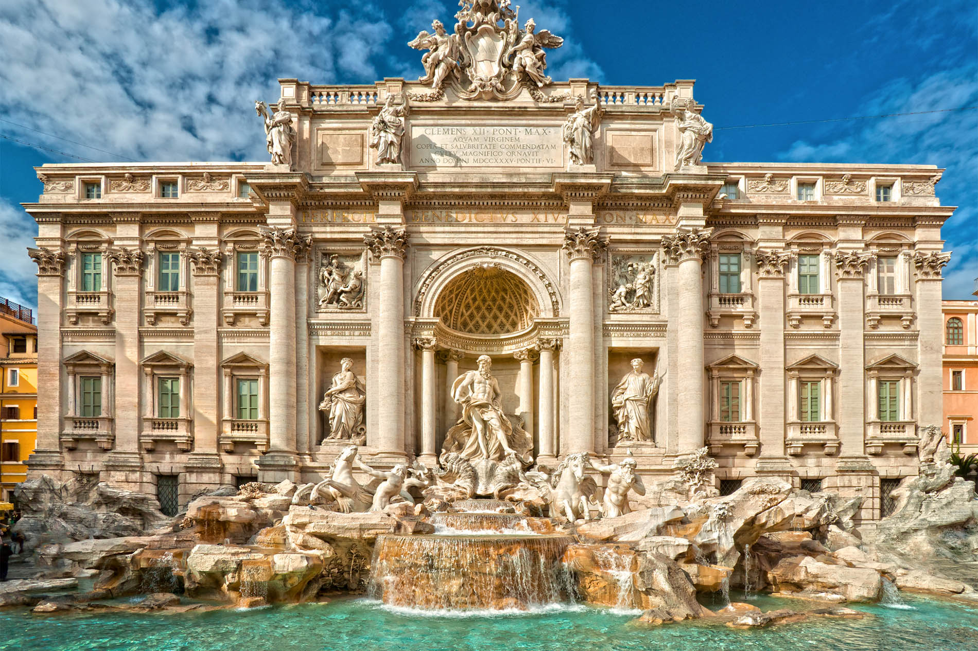 Fontana di Trevi Trevi Fountain Rome Italy