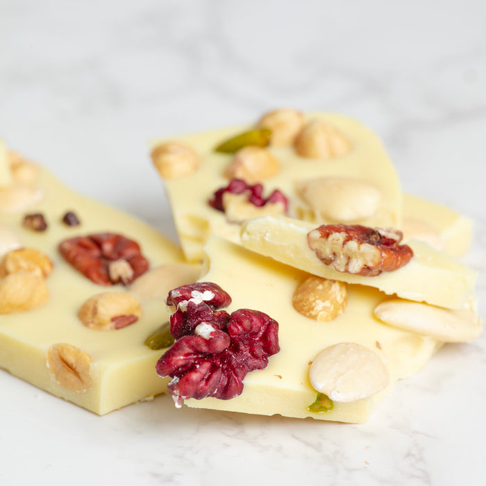 Guido Gobino White Chocolate with Nuts Bar