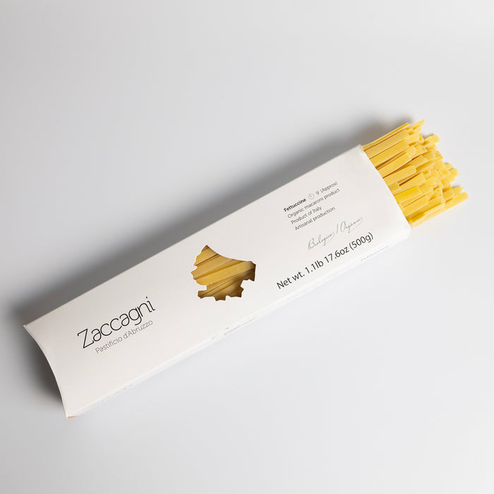 Zaccagni Organic Fettucine Pasta