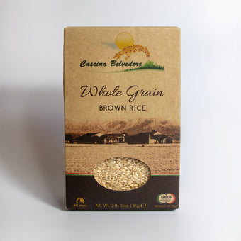 Cascina Belvedere Whole Grain Brown Rice