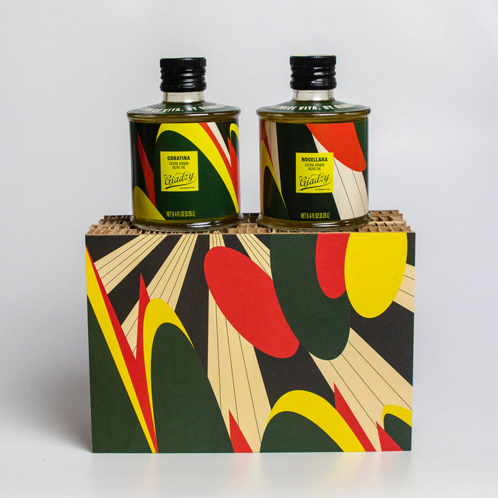 Exclusive Set of 2 Olive Oils Giadzy and Galateo & Friends