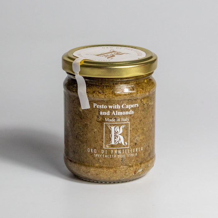 Kazzen Pesto with Capers and Almonds
