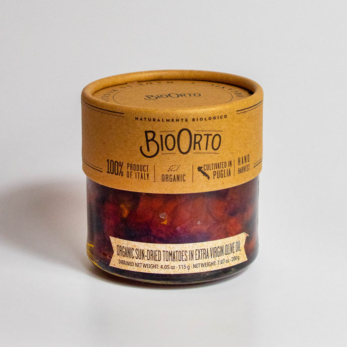 Bio Orto Organic Sun-Dried Tomatoes in Extra Virgin Olive Oil