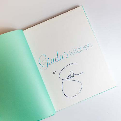 Giada's Kitchen Signed Book