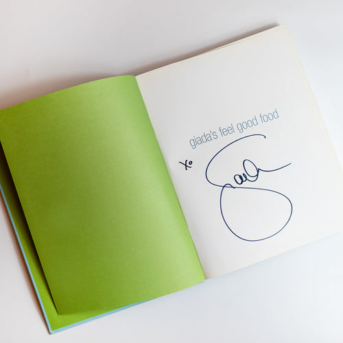 Giada's Feel Good Food Signed Book