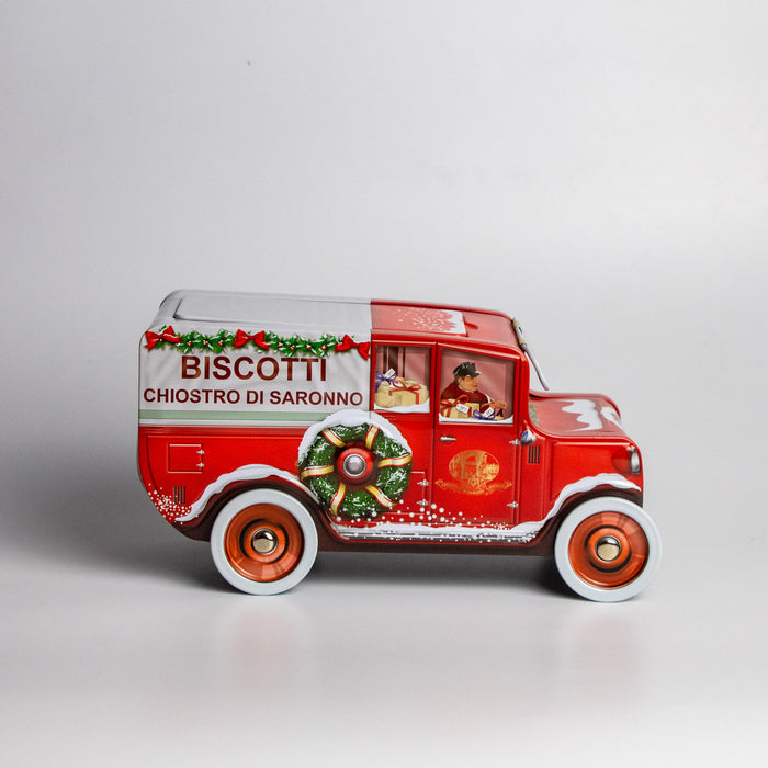Classic Amaretti in Vintage Christmas Truck Chiostro di Saronno