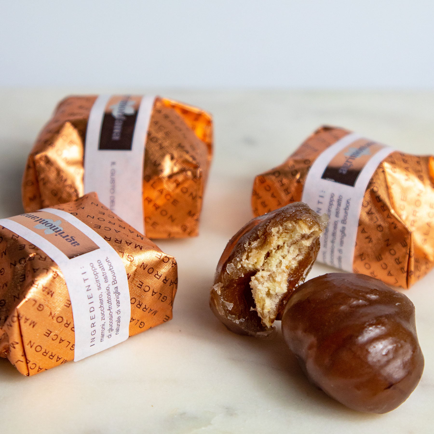 Agrimontana Candied Chestnuts Valle Susa IGP Marrons Glacés
