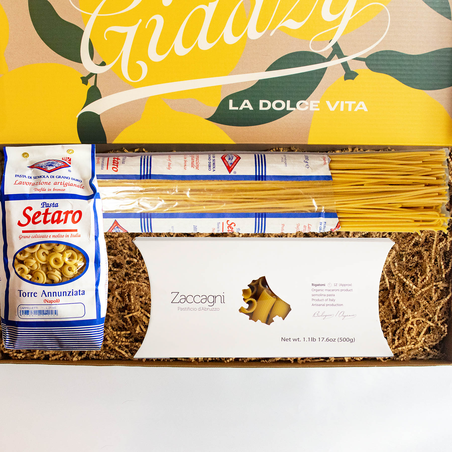 Tour De Pasta Box by Giadzy